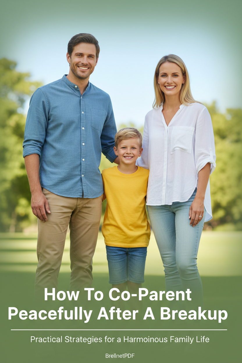 How To Co-Parent Peacefully After A Breakup ebook cover